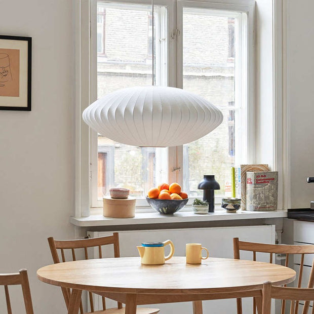 Mixed wood chandelier inspired by Scandinavian design – Stylish elegance for modern spaces