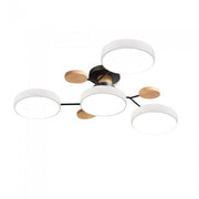Elegant Nordic LED ceiling light - Stylish branched disc design