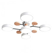 Elegant Nordic LED ceiling light - Stylish branched disc design