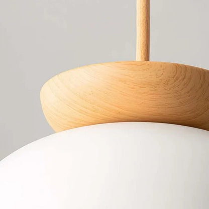 Suspension Nordique Élégante – Lampe Moderne Exquise En Bois Mi-Dur Pour Espaces Contemporains Chics