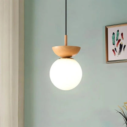 Suspension Nordique Élégante – Lampe Moderne Exquise En Bois Mi-Dur Pour Espaces Contemporains Chics