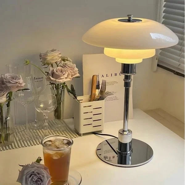 Metal floor lamp with dazzling multilayer discs – Elevate your space with modern elegance and soothing ambient light