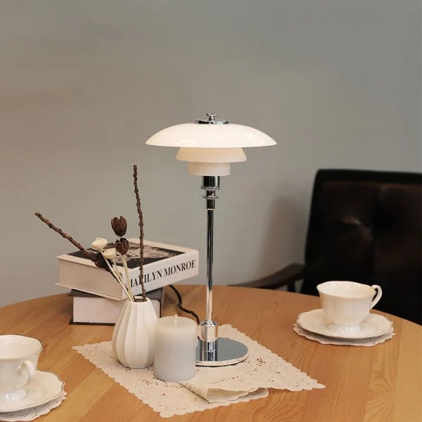 Metal floor lamp with dazzling multilayer discs – Elevate your space with modern elegance and soothing ambient light