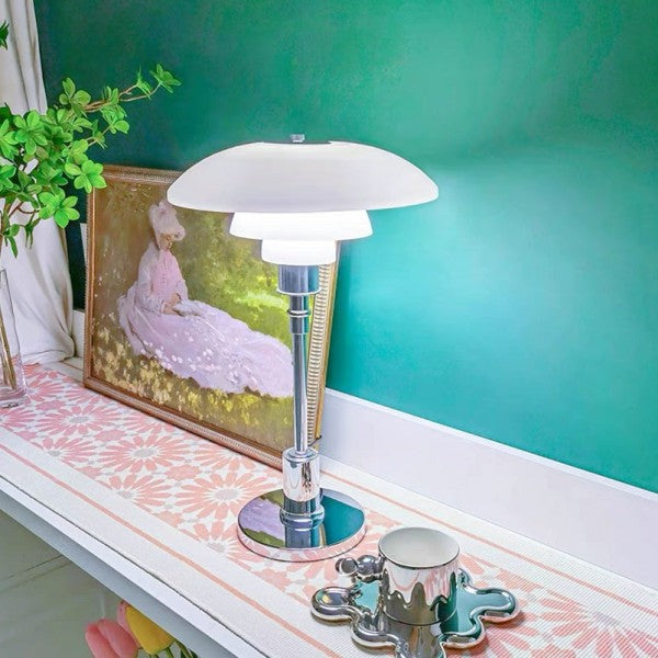 Metal floor lamp with dazzling multilayer discs – Elevate your space with modern elegance and soothing ambient light