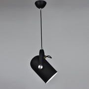 Elegant Nordic teardrop-shaped suspension – stylish metal lamp perfect for your living room or café