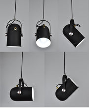 Elegant Nordic teardrop-shaped suspension – stylish metal lamp perfect for your living room or café