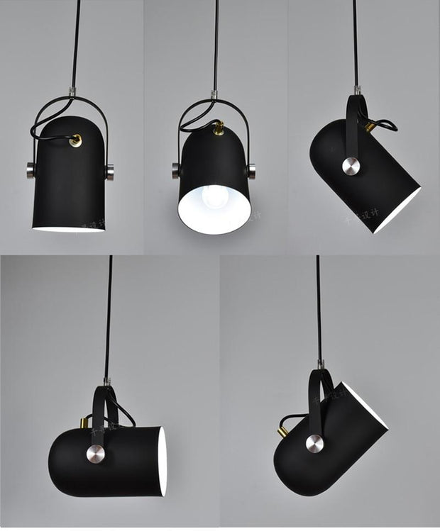 Elegant Nordic teardrop-shaped suspension – stylish metal lamp perfect for your living room or café