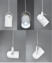 Elegant Nordic teardrop-shaped suspension – stylish metal lamp perfect for your living room or café