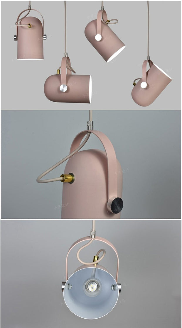 Elegant Nordic teardrop-shaped suspension – stylish metal lamp perfect for your living room or café