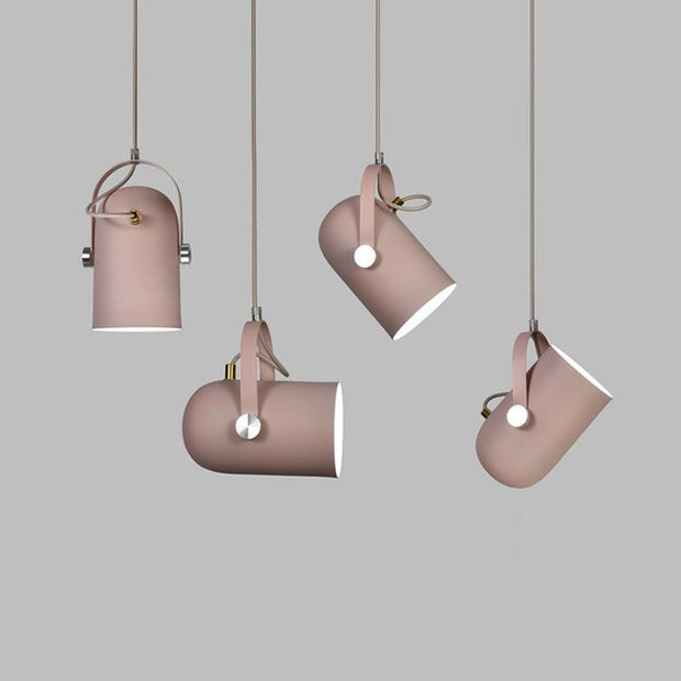 Elegant Nordic teardrop-shaped suspension – stylish metal lamp perfect for your living room or café