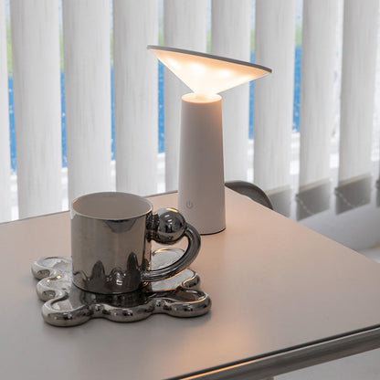 Lampe de table LED sans fil rechargeable élégante – Éclairage polyvalent et personnalisable