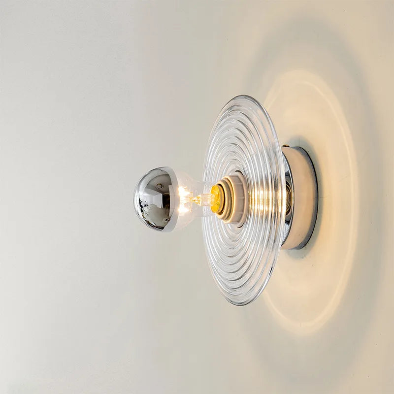 Applique murale LED en verre au style rétro – L'élégance intemporelle rencontre le design contemporain