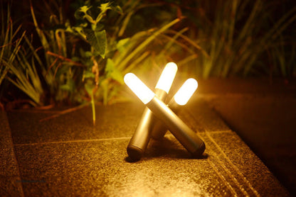 Portable LED glow sticks – Charming decorative lighting for a warm table ambiance