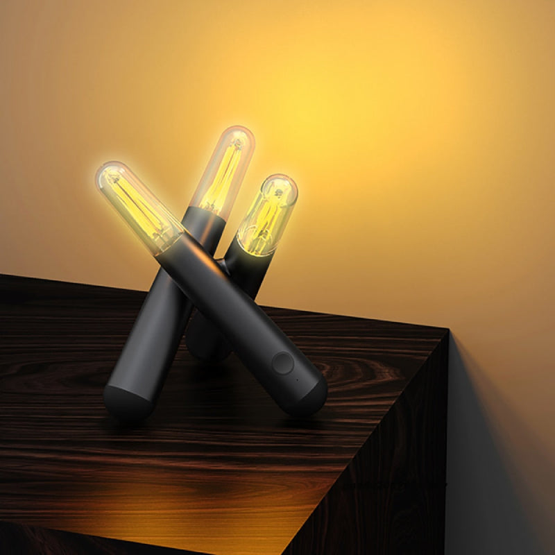 Portable LED glow sticks – Charming decorative lighting for a warm table ambiance