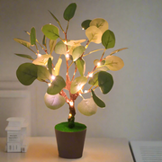 USB-powered LED Christmas branch floor lamp – Soft lighting ambiance for warm festive nights