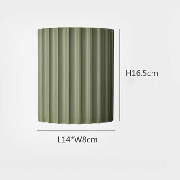 Chic wandlamp met geplooide lampenkap – Verhoog uw ruimte met moderne elegantie en zachte verlichting