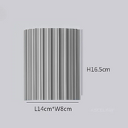 Chic wall sconce with pleated lampshade – Elevate your space with modern elegance and soft illumination
