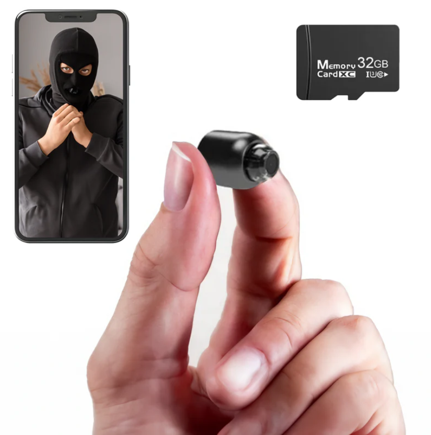 Compact SecureView WiFi Security Camera – Enhanced Night Vision and Intelligent Motion Detection