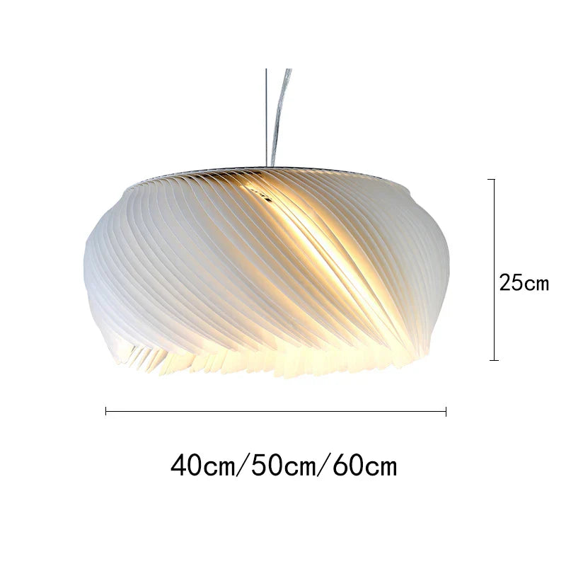 Chandelier en acrylique LED élégant – Éclairage minimaliste et stylé pour votre espace de vie