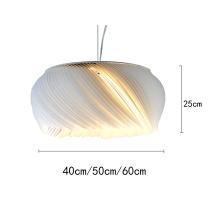 Chandelier en acrylique LED élégant – Éclairage minimaliste et stylé pour votre espace de vie