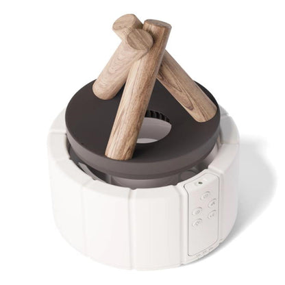 Multifunctionele LED-tafellamp met vlam effect – Verlichtende luchtbevochtiger en aromatherapie diffuser in één apparaat