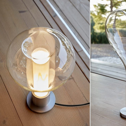 Lampe de table en verre LED ArtLava – Éclairage élégant pour une atmosphère relaxante