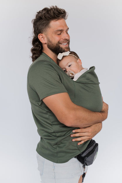 T-shirt Porte-bébé Ergonomique Élégant – Le Confort Rencontre la Mode pour les Parents
