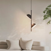Versatile pendant lamp Tiraha – Stunning elegance in aluminum and acrylic