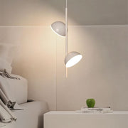 Versatile pendant lamp Tiraha – Stunning elegance in aluminum and acrylic