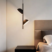 Versatile pendant lamp Tiraha – Stunning elegance in aluminum and acrylic