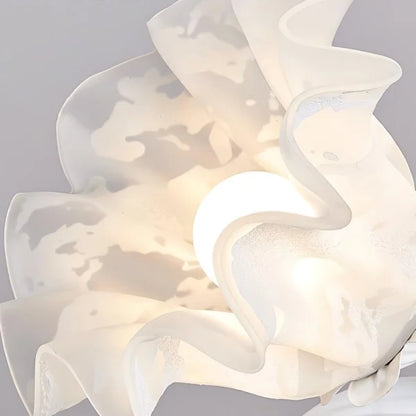 Lampe de table florale vintage charmante – Élégance inspirée de la nature et design fonctionnel