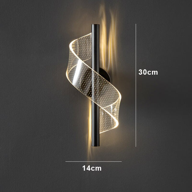 Elegant Glass Wall Sconce – Contemporary Style with Amazing Mastery of Artistic Glass