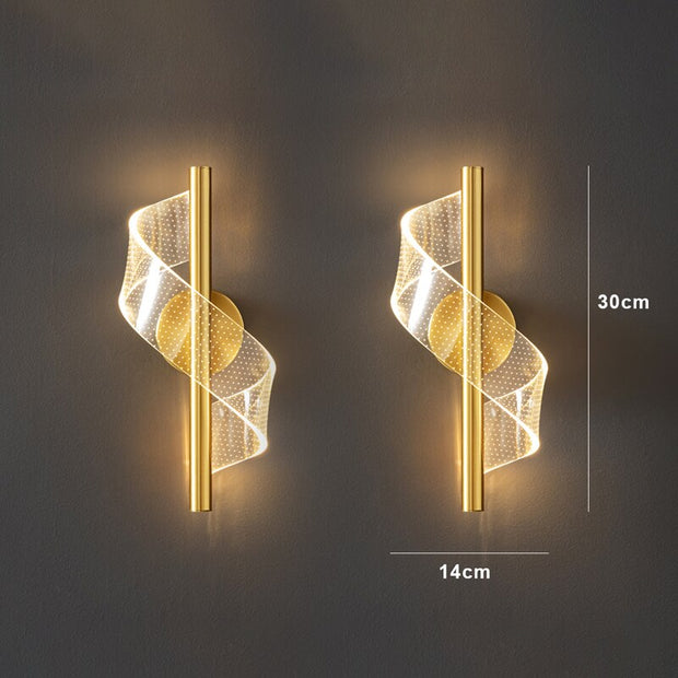 Elegant Glass Wall Sconce – Contemporary Style with Amazing Mastery of Artistic Glass