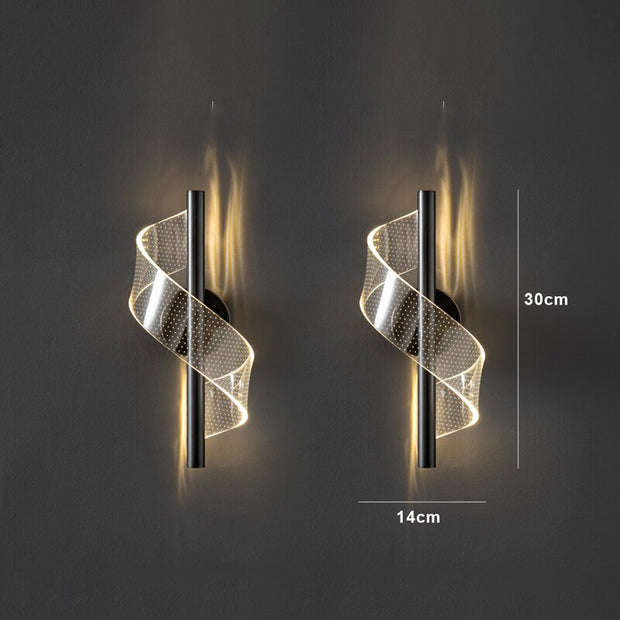 Elegant Glass Wall Sconce – Contemporary Style with Amazing Mastery of Artistic Glass