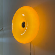 LED Lamp Inspired by Bauhaus in Donut Shape – Dimmable Desk and Wall Light with Contemporary Style and a Vintage Touch