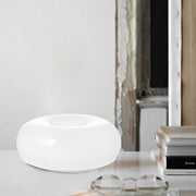 LED Lamp Inspired by Bauhaus in Donut Shape – Dimmable Desk and Wall Light with Contemporary Style and a Vintage Touch