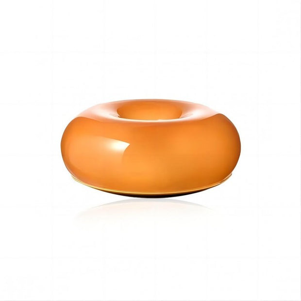 LED Lamp Inspired by Bauhaus in Donut Shape – Dimmable Desk and Wall Light with Contemporary Style and a Vintage Touch