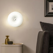 LED Lamp Inspired by Bauhaus in Donut Shape – Dimmable Desk and Wall Light with Contemporary Style and a Vintage Touch