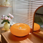 LED Lamp Inspired by Bauhaus in Donut Shape – Dimmable Desk and Wall Light with Contemporary Style and a Vintage Touch