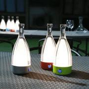 Charming Wine Bottle Shaped LED Night Light – Rechargeable Decorative Lamp with Adjustable Soft Glow