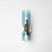 Elegant double-headed LED glass wall sconce - A chic touch with eco-friendly lighting