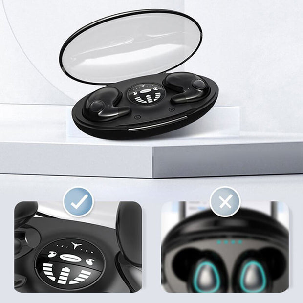 Ultra-comfortable invisible wireless sleep headphones - IPX5 waterproof design