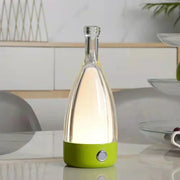 Charming Wine Bottle Shaped LED Night Light – Rechargeable Decorative Lamp with Adjustable Soft Glow